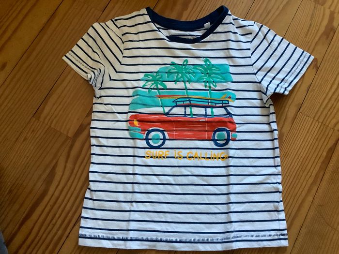 Tee-shirts à rayures