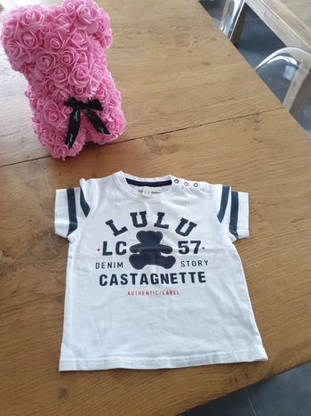 T-shirt lulu castagnette 18m