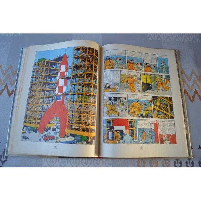 Tintin Objectif Lune B12 1955 - photo numéro 9