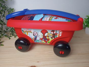 Chariot de plage spidey 