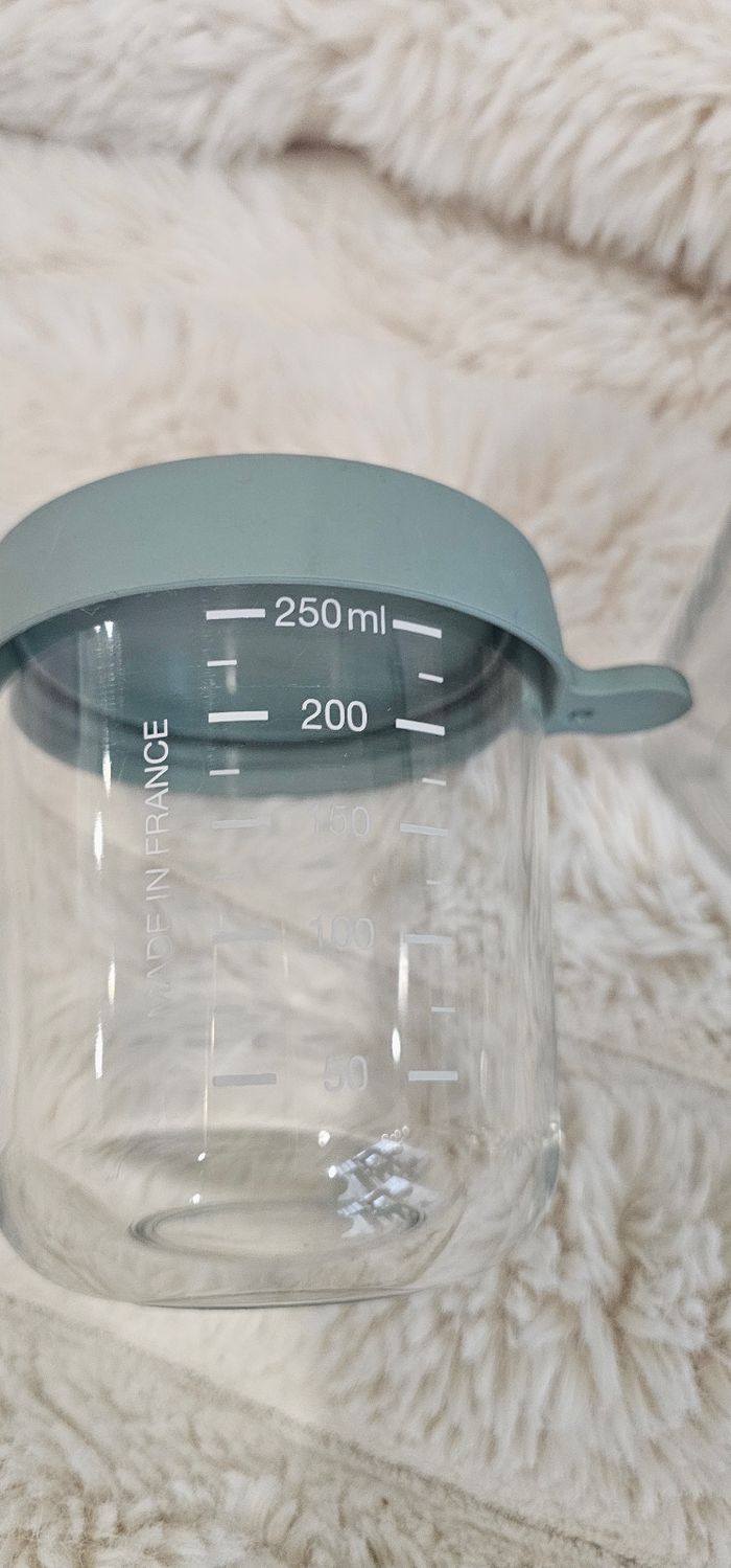 Lot de 3 pots en verre Béaba 250ml - photo numéro 3