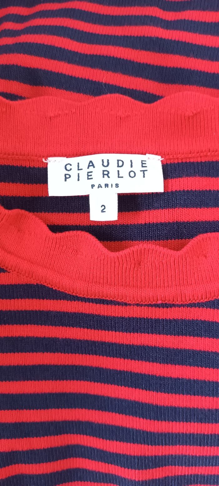 Tchirt élégant femme claudie pierlot - photo numéro 4