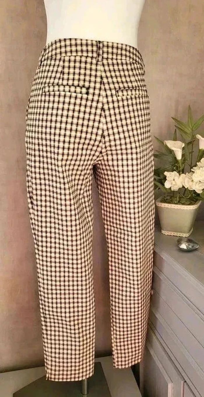 Magnifique pantalon à carreaux Amisu Taille 38 - photo numéro 2