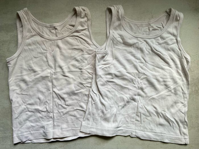 Maillots de corps 4/5 ans Primark