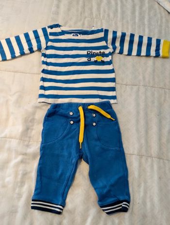 Ensemble marin 6 mois