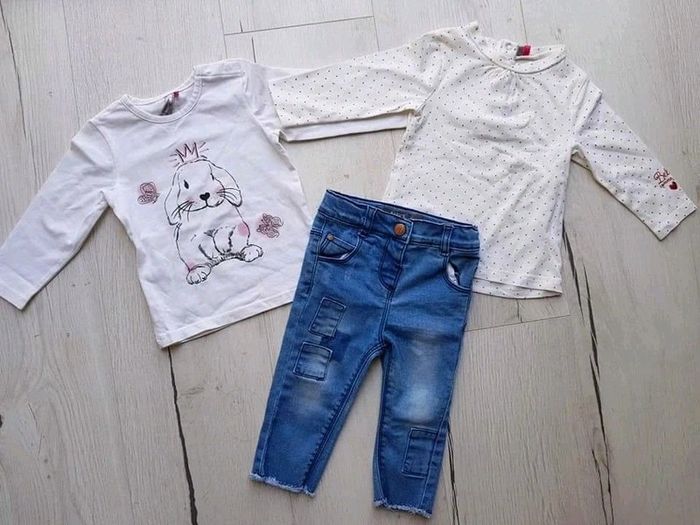 Ensemble 3 pièces orchestra fille 9mois - photo numéro 2