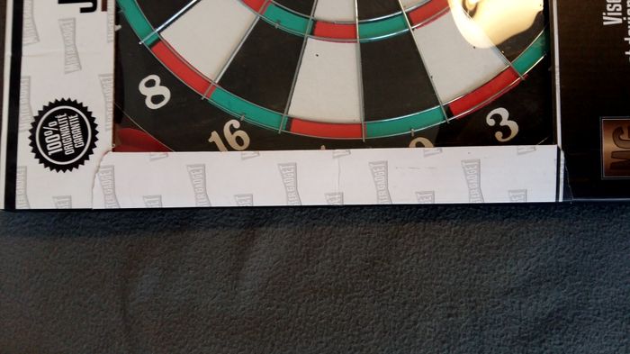 DARTS GAME Jeu de Fléchettes - Grande cible Double face - photo numéro 3