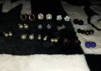 Lot boucles d'oreilles