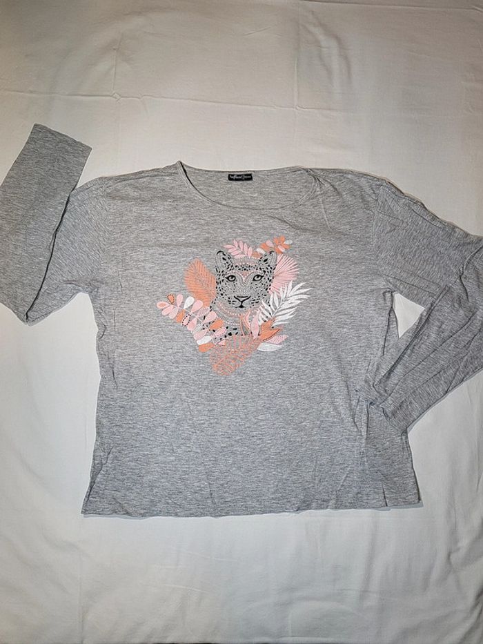 Tee-shirt guépard/léopard.
