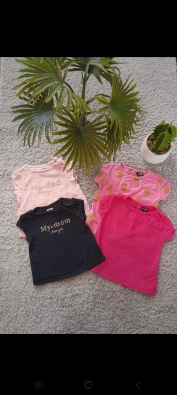 Lot t-shirts et shorts