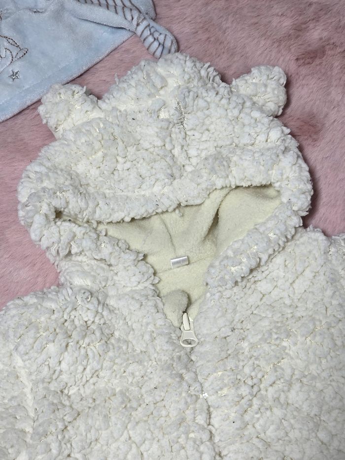 👚 manteau Teddy Mixte 3 mois (62cm) - photo numéro 2