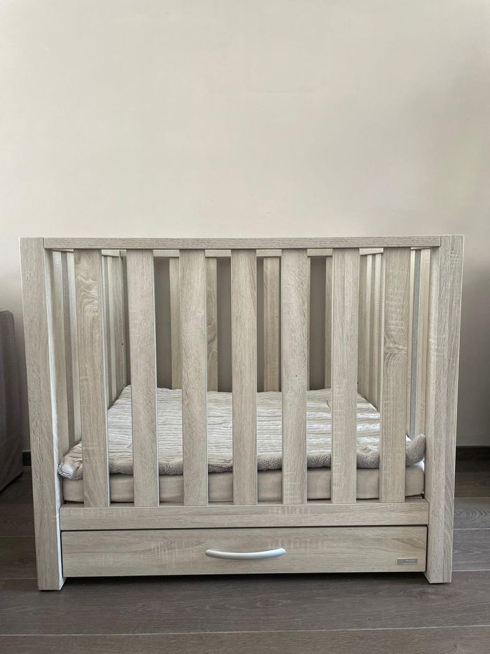 TWF Box Lade Jasper Gris Beige - Box Parc Bebe - photo numéro 5