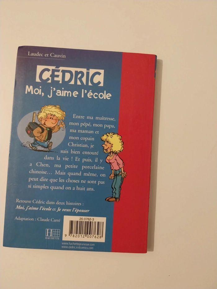 Livre cedric "Moi, j'aime l'ecole" des 7A - photo numéro 4