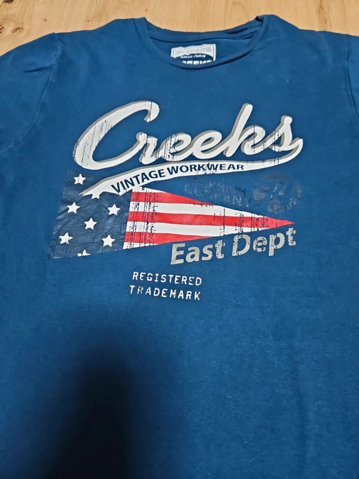 Tee-shirt creeks 14 ans - photo numéro 2