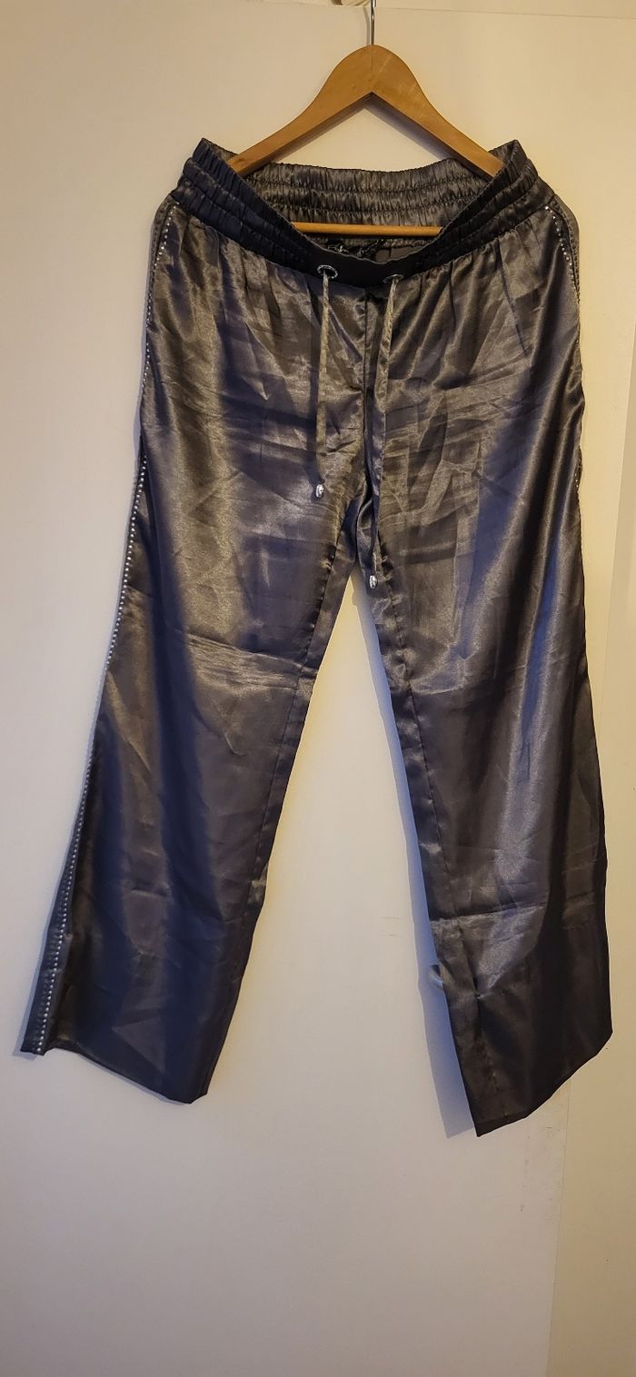 Pantalon argenté