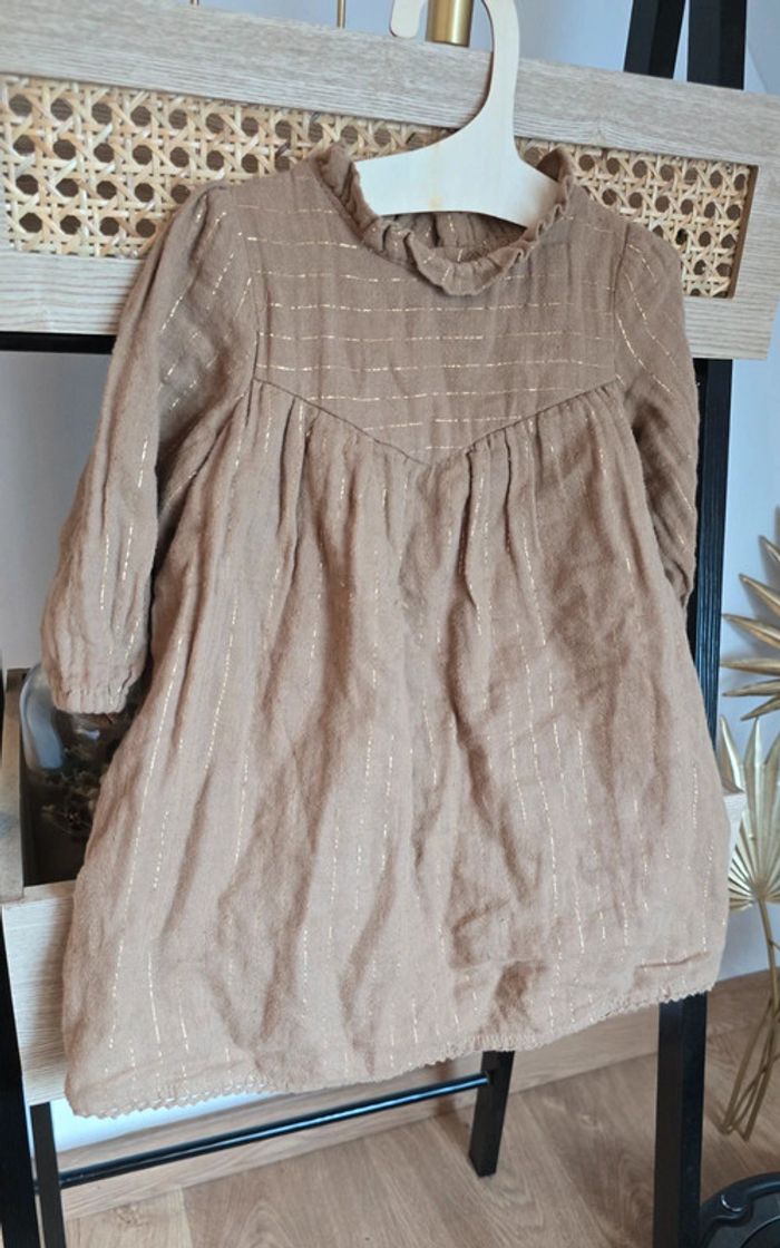 Robe marron doré Kiabi - photo numéro 2