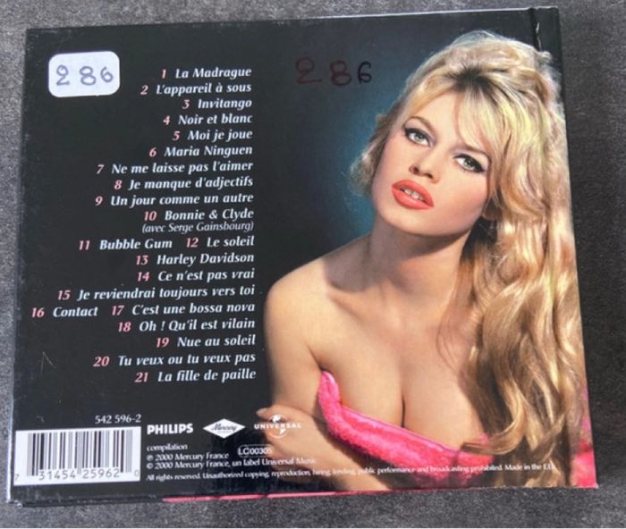 Album cd story Brigitte Bardot - photo numéro 7