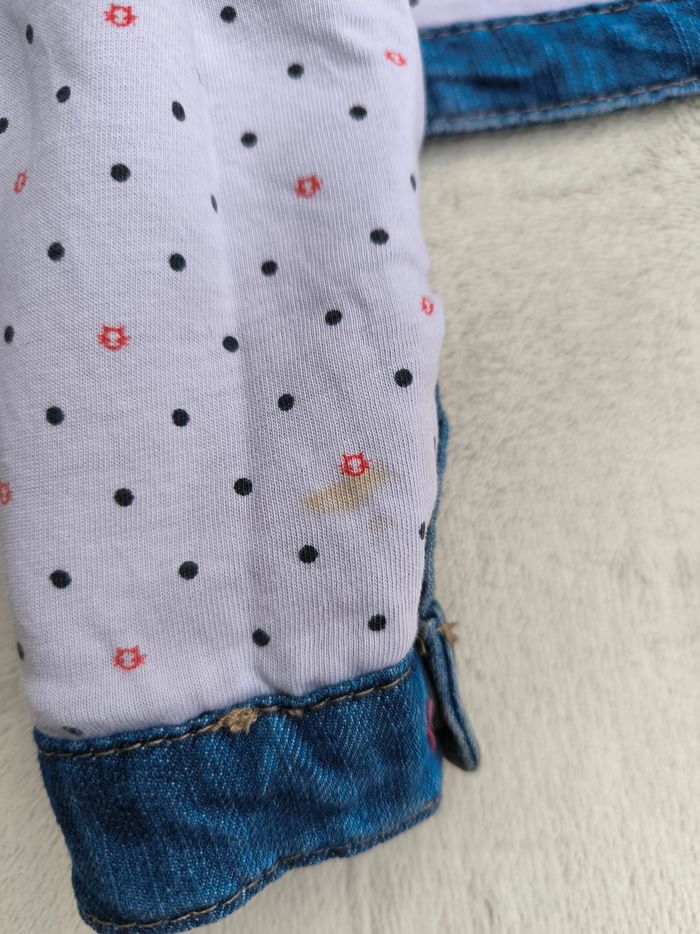Veste en jean fille Obaibi 3 ans - photo numéro 9