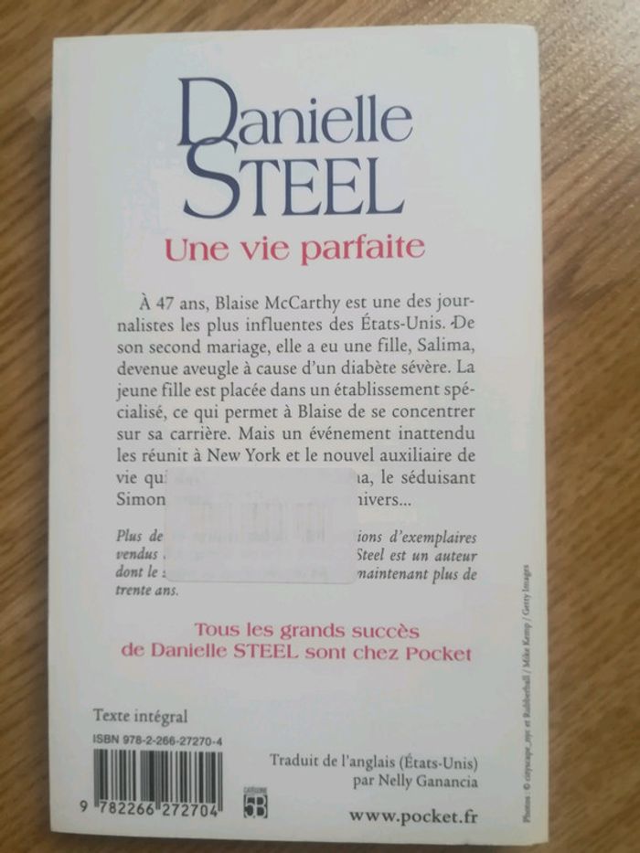 Une vie parfaite Danielle Steel - photo numéro 2