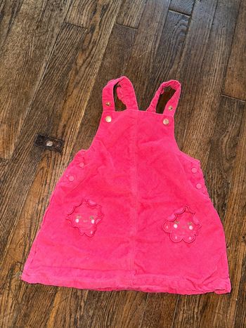 Robe velour sergent major  12 mois