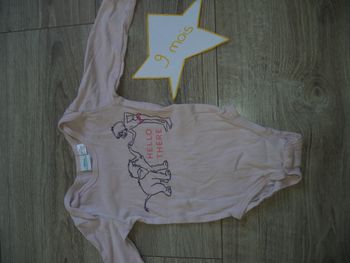 Body 6-12 mois disney