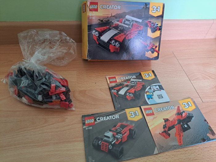 Lego 31100 creator la voiture de course - photo numéro 3