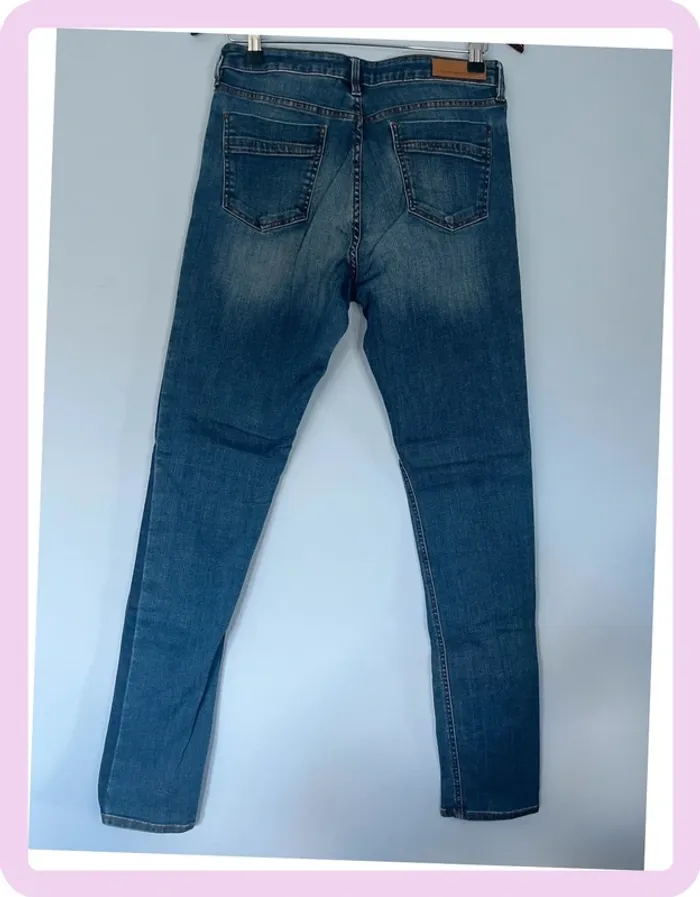 Jean bleu Comptoir des Cotonniers – Taille 42 / XL, bandes latérales foncées - photo numéro 6