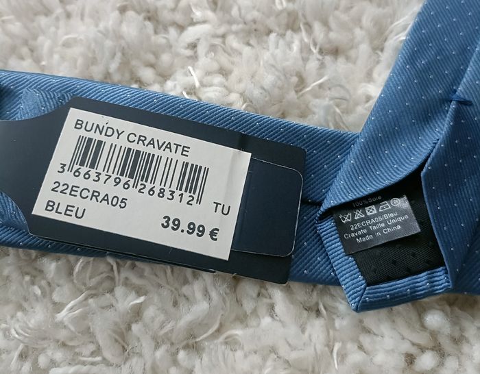 Cravate ollygan en 100% soie - photo numéro 2