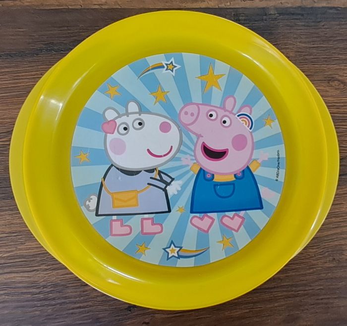 Assiettes en plastique enfants Reines des neiges, Pat Patrouille, Peppa Pig - photo numéro 5