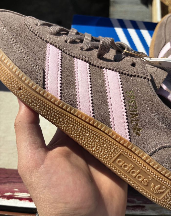 Adidas Handball Spezial Chalky Brown Clear Pink - photo numéro 4