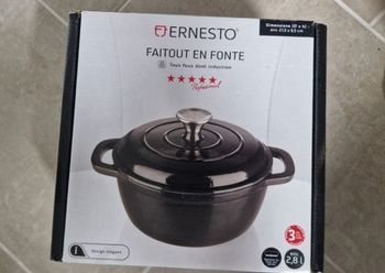 Cocotte en fonte NEUVE
