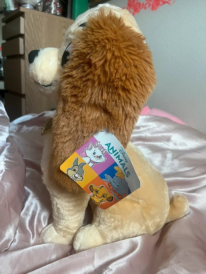 Peluche Lady de La Belle et Le Clochard - photo numéro 3