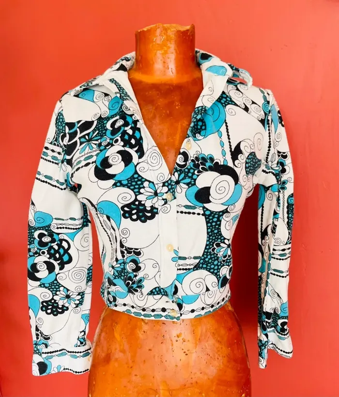 Chemise/ veste vintage 70’s