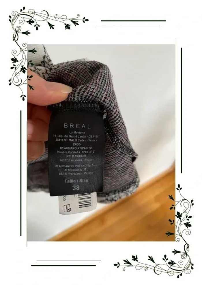 Robe élégante BREAL t38 - photo numéro 5