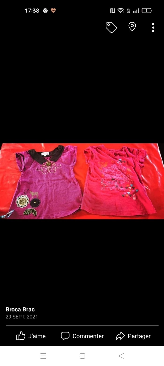 T-shirts 4 ans