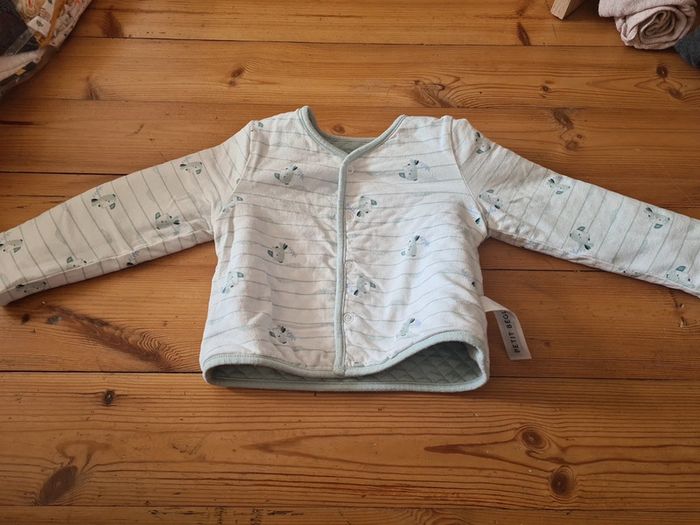 Veste réversible petit beguin 12 mois. - photo numéro 2