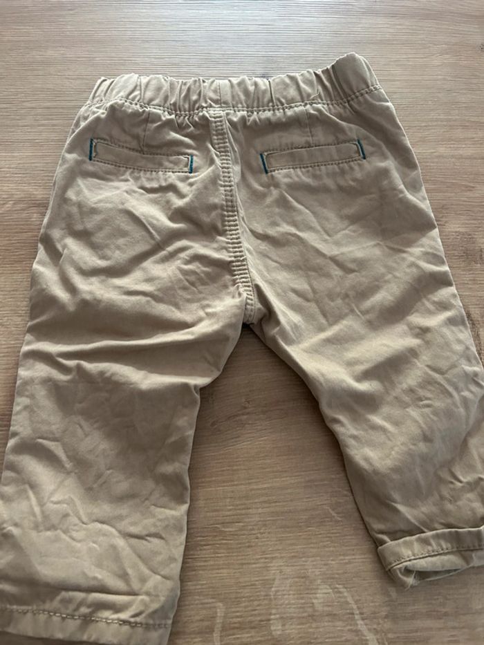 Pantalon en toile beige Gemo - photo numéro 4