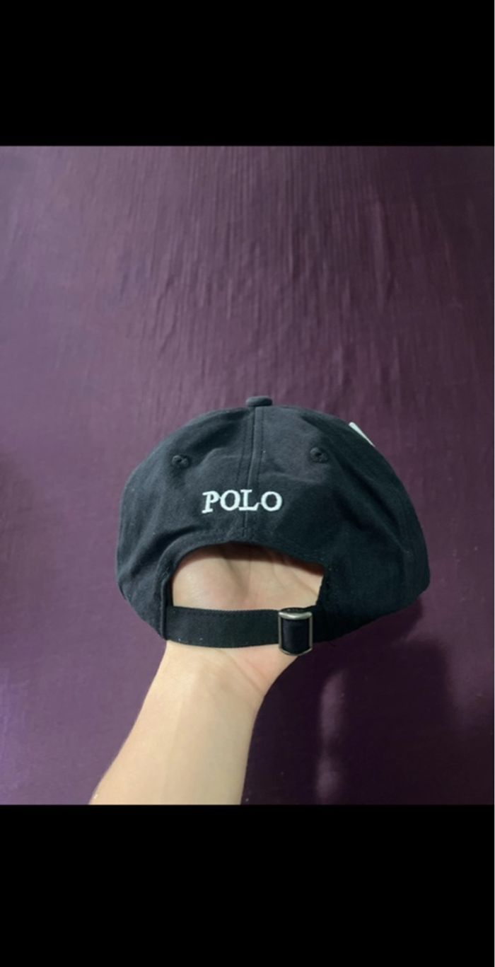 Casquette Ralph Lauren noir neuf - photo numéro 4