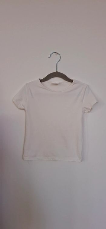 T-shirt blanc Zara Kids – Taille 6/7 ans