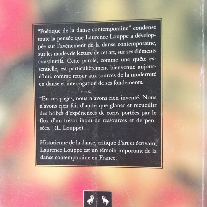 Poétique de la danse contemporaine de Laurence Louppe 5 euros - photo numéro 2