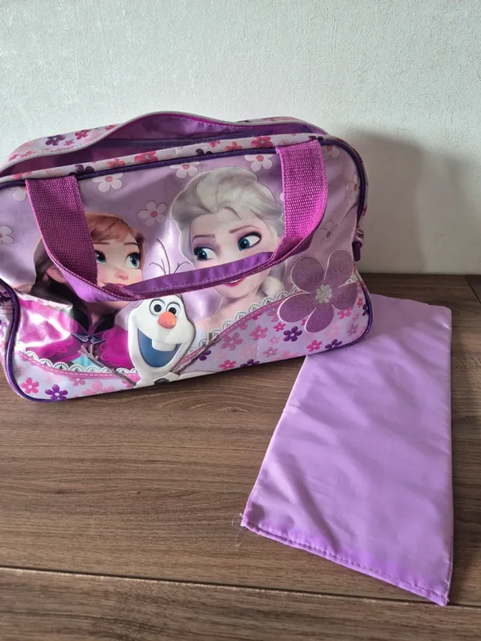 Grand sac Reine des neiges Frozen violet - photo numéro 8