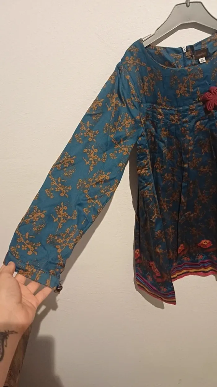 Robe marèse bleu 8 ans - photo numéro 2