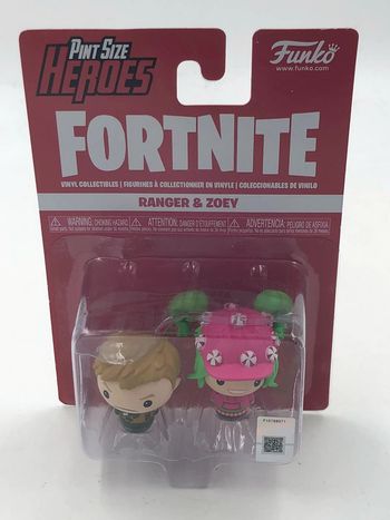 2 figurines Funko Fornite Ranger et Zoey neuf