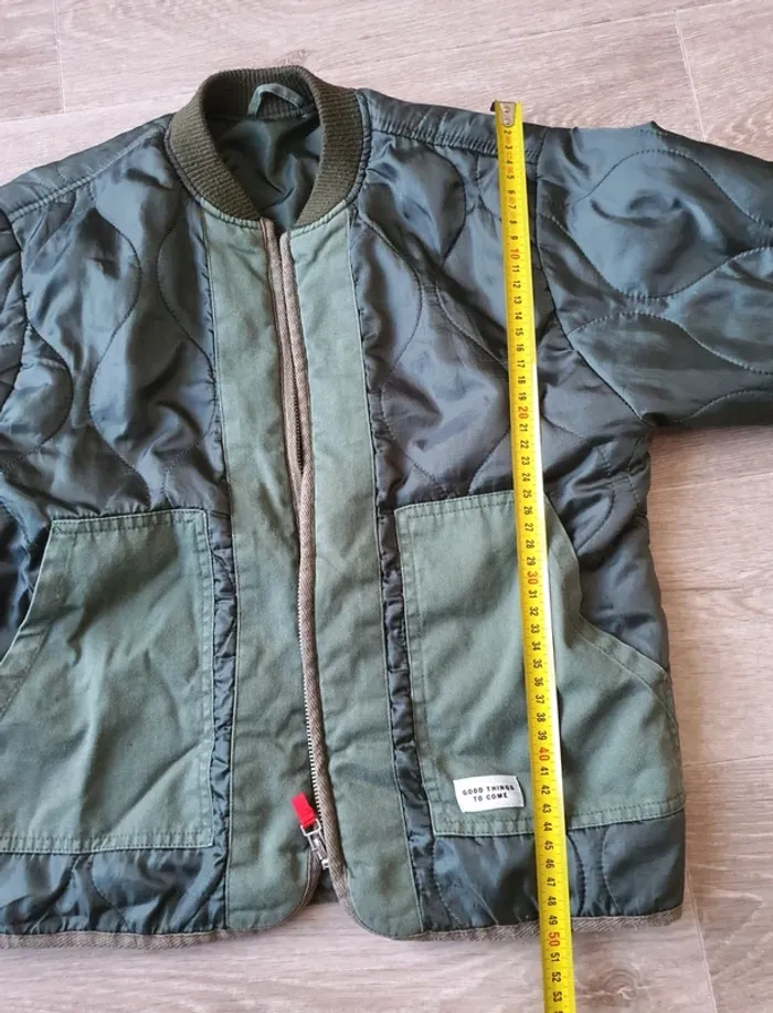 Veste aviateur style bombers taille 10 ans - photo numéro 5