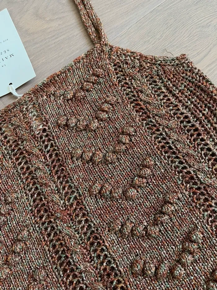 Top crochet Géorgie t. Xxs