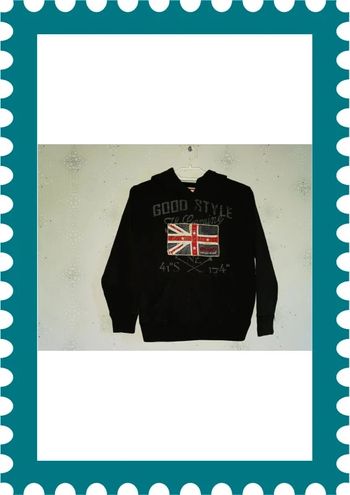 D2277 - sweat à capuche garçon 10 ans