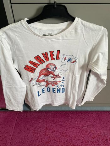 T-shirt manches longues, garçon, Spiderman