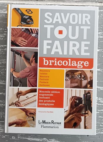 Livre de bricolage "la maison rustique" en très bon état