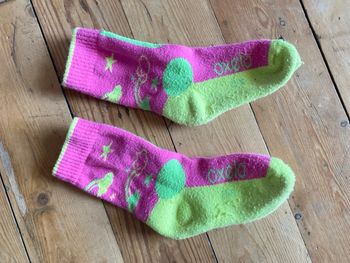 Chaussettes rollers fluo 27/30 Oxelo Decathlon