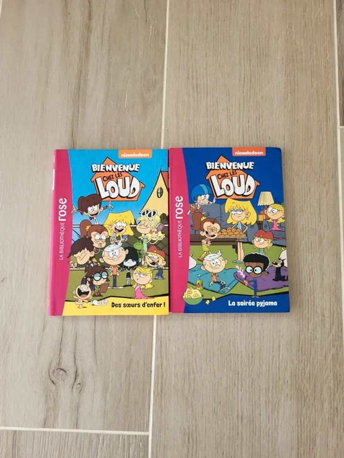Lot livres bienvenue chez les loud